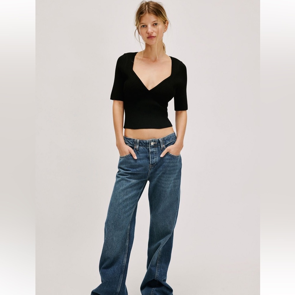 Free people Teagan Swit Short sleeve sweater shirts - Picture 7 of 11